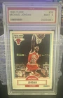 Fleer 1990-91 Michael Jordan #26 Chicago Bulls PSA 9 Black Line Basketball Card