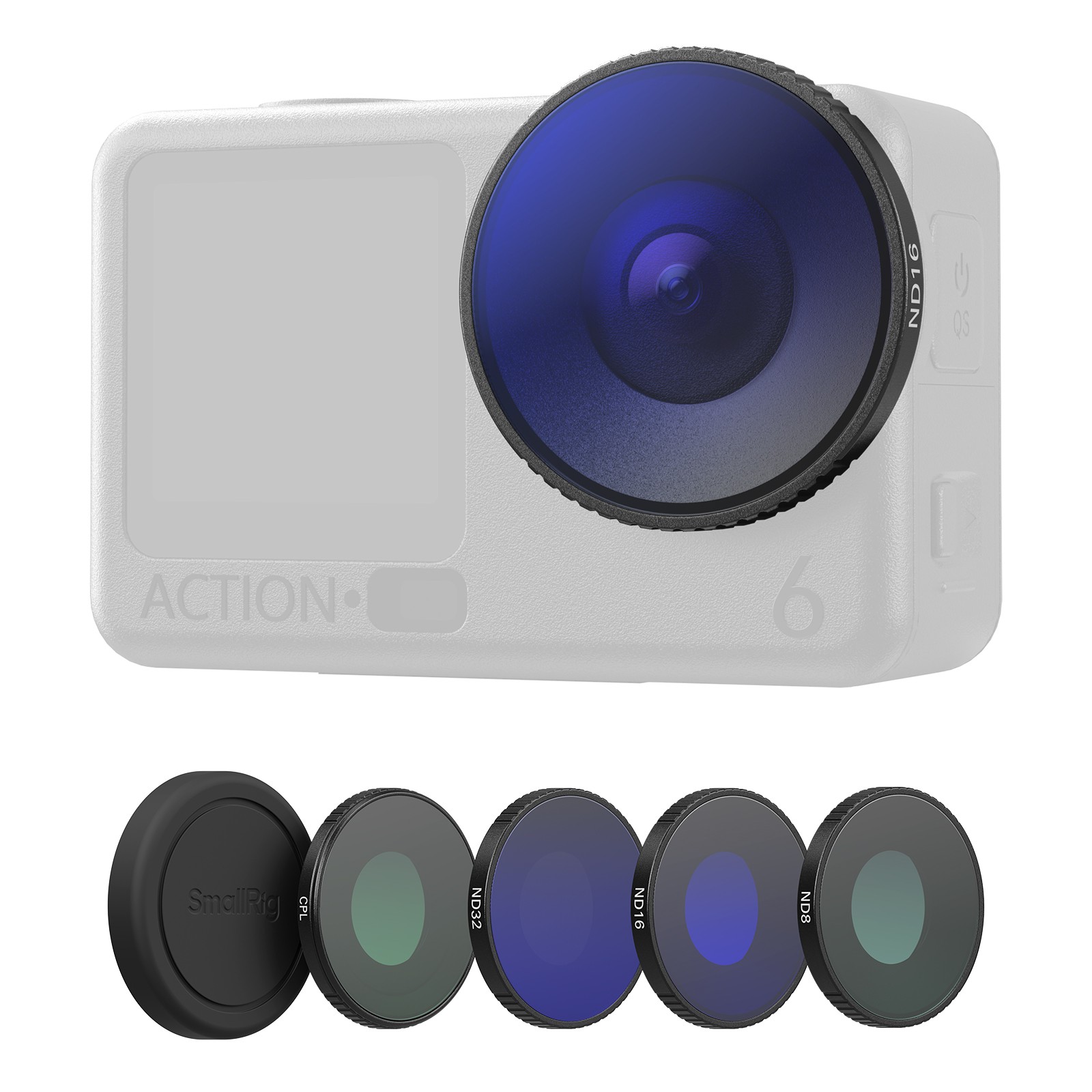 SmallRig - Filter Kit - ND8, ND16, ND32, CPL - Aluminium - Image 2