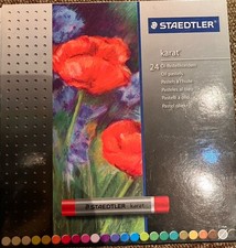 Ölpastellkreide 24 Set, Pastellkreiden Küns...