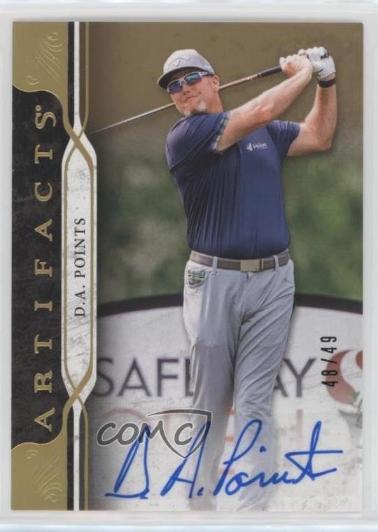 2021 Upper Deck Artifacts Gold Spectrum Auto 48/49 DA Points #43 Auto 5me