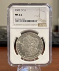 1902 O Morgan Silver Dollar NGC MS64 Great Shine!!
