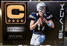 2012 Panini Black Captains /349 Philip Rivers #18 Chargers
