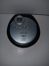 Craig Model CD MP3 Player Anti Shock System Powers Up