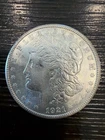 1921-S Morgan Silver Dollar $1 San Francisco Mint 90% Silver XF/AU Details Coin