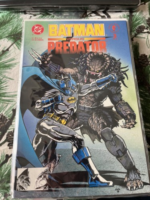 #ad DC DH Comics Batman versus Predator 1 amp; 2 1991 1994 F VF $4.00