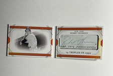 Bobby Thompson 2020 National Treasures Baseball Cut Signatures Booklet /25