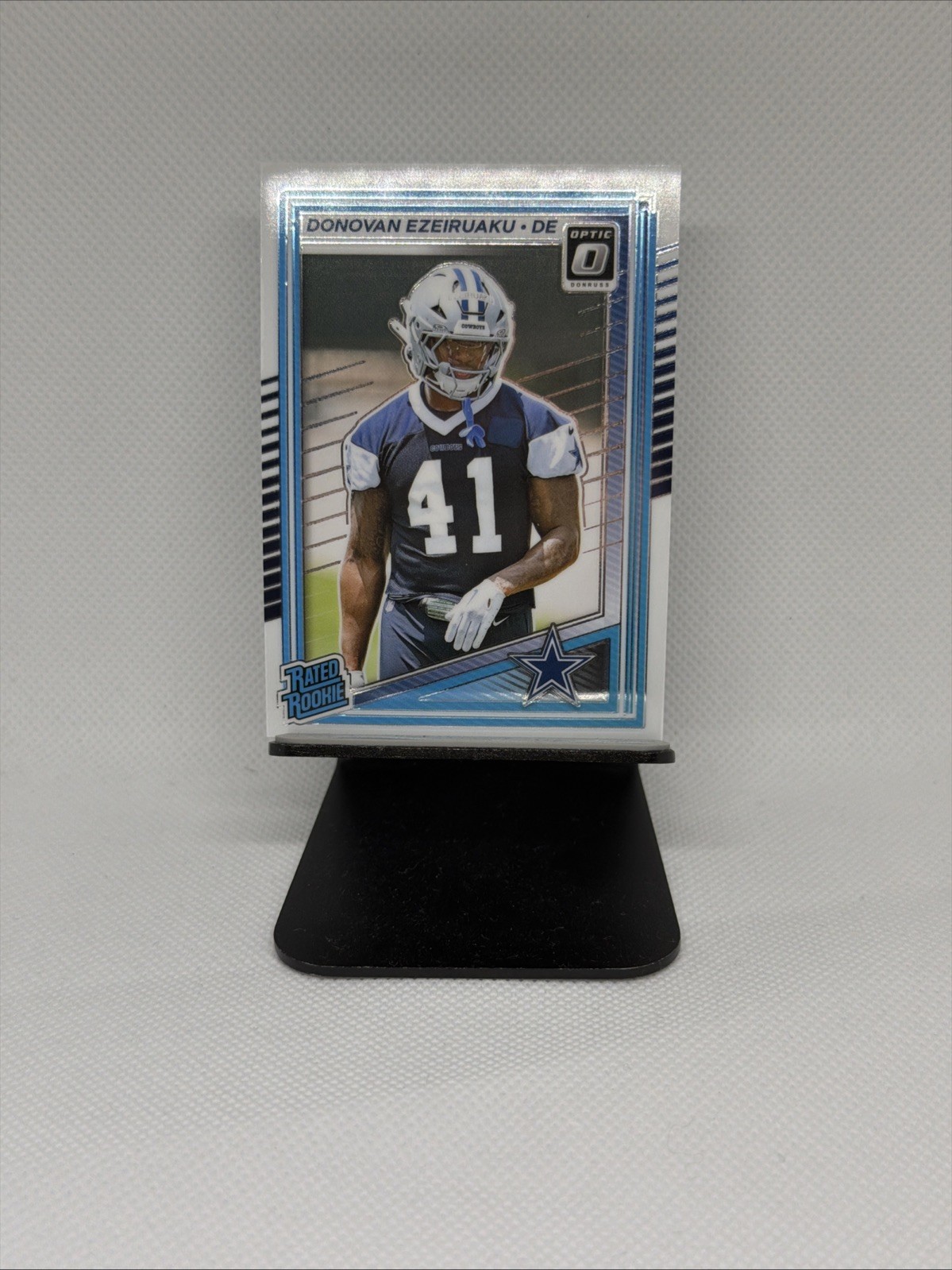 2025 Panini Donruss Optic - Rated Rookie Donovan Ezeiruaku #230 (RC)
