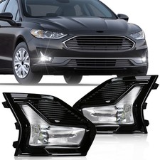For 2019 2020 Ford Fusion Led Fog Light Switch Wire Bezel Assembly Kit Pair