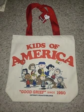 Peanuts SNOOPY SUMMER  Canvas Shoulder Bag Print Ladies Casual Handbag Tote