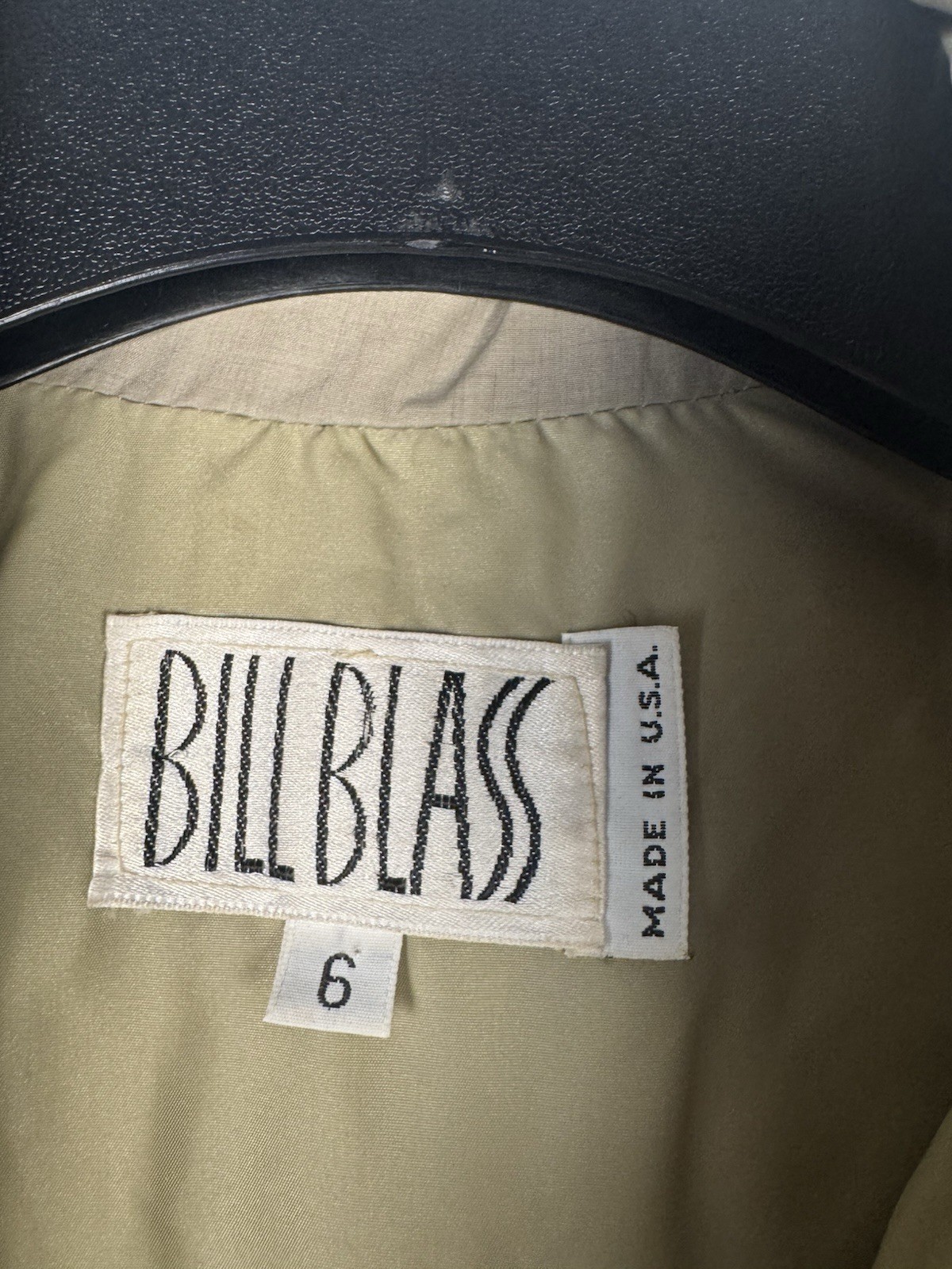 Vintage Bill Blass Patchwork Puffer Jacket USA Sz… - image 7