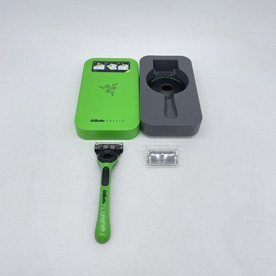 Gillette Labs mit Reinigungs-Element, Razer Limited Edition Rasierer und Reise-E