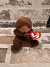 Ty Beanie Baby Babies Seaweed The Otter With Original Tags RARE 42