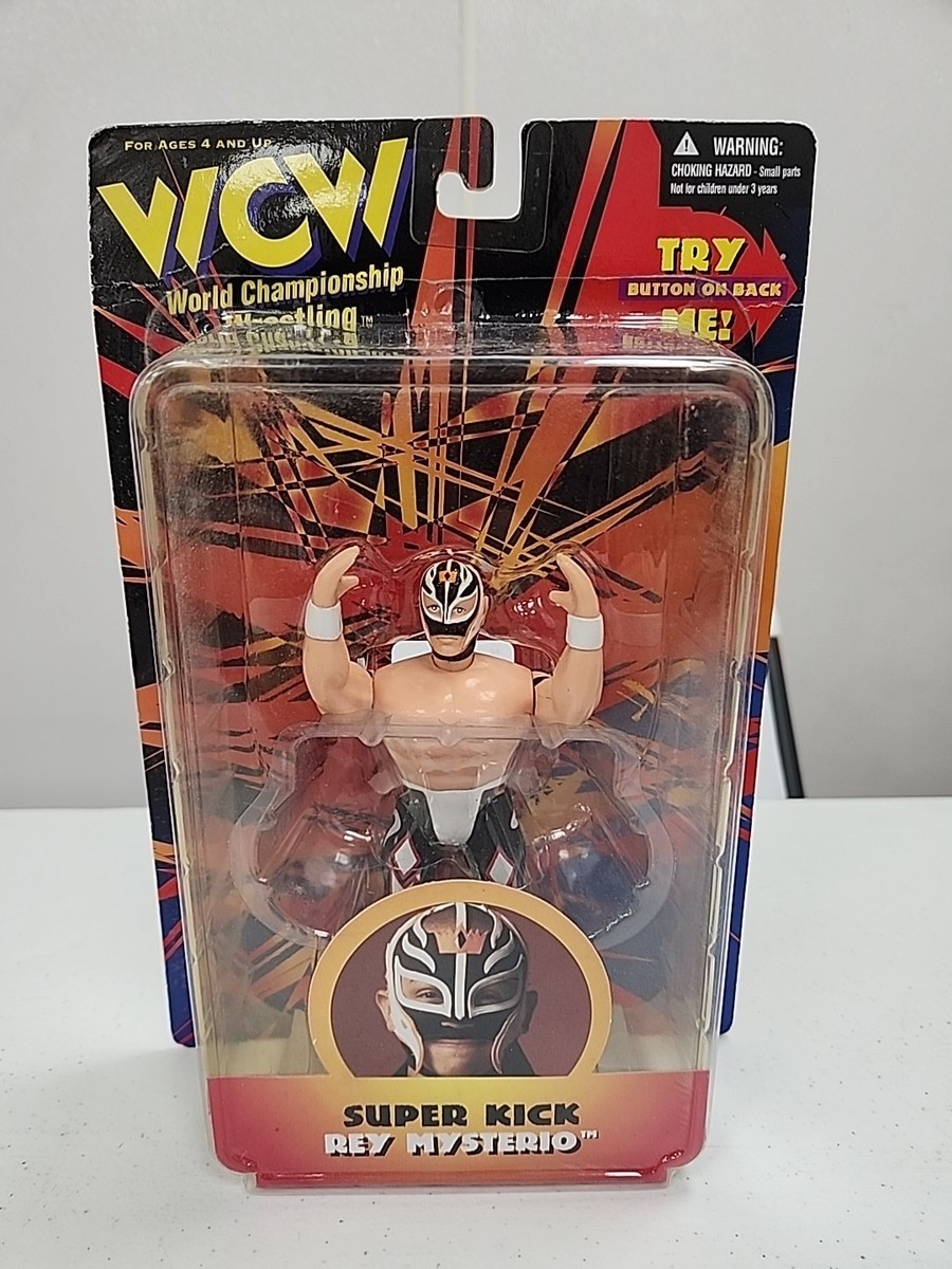 Rey Mysterio - WCW - Action Figure - Super Kick - Toymakers - 1998