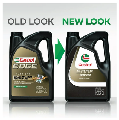 Castrol EDGE Euro 5W-40 A3/B4 Full Synthetic Motor Oil 5 Qt (2