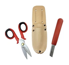 UP-B606 Splicer Scissor, Knife Set, Red, Benner-Nawman, Cable, Wire, Cutter