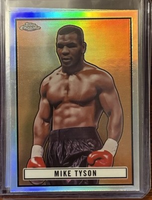 2024 Topps Chrome - 1951 Topps Ringside Boxing Mike Tyson Non RC