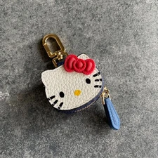 Hello Kitty Coin Purse Charm Keychain Mini Wallet Sanrio Japan – Brand New