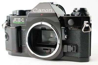 MINT] Canon AE-1 program 35mm Black Film Camera New FD 50mm