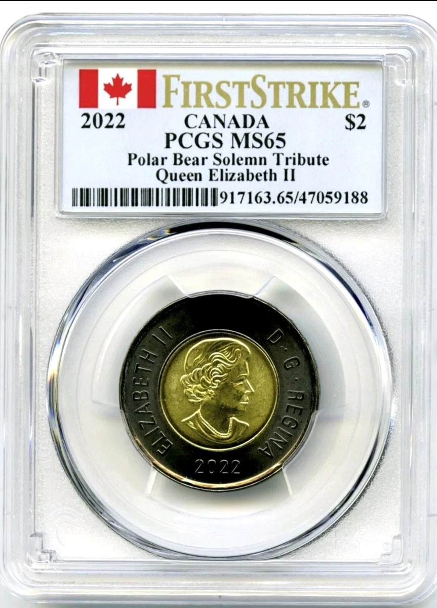 MS 65 Graded Canadian Two Dollar Coins (Toonies) for sale | eBay
