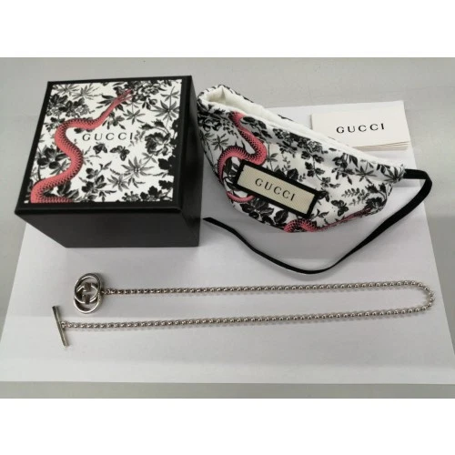 GUCCI Collana Argento Incastro Giappone
