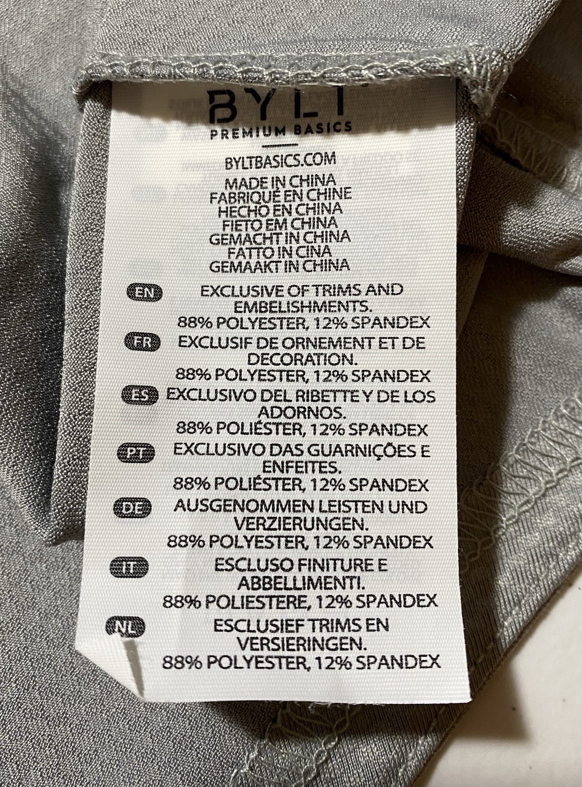 BYLT Storm Performance Circuit NWT Pullover XL Mens Snap Hoodie Gray New