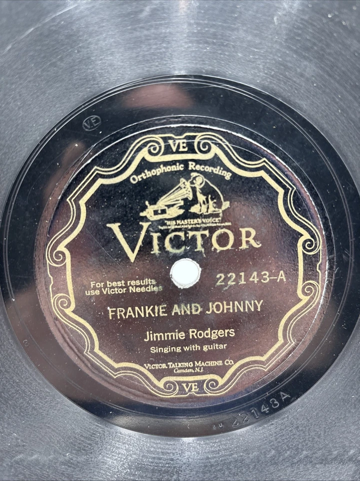 Jimmie Rodgers-Everybody does it in Hawaii-10”Victor Shellac 78RPM Record VG+ - Image 4 of 4