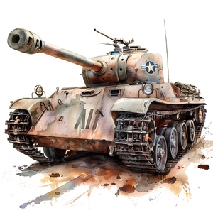 Military World War Tank Vehicle Self Adhesive Sticker