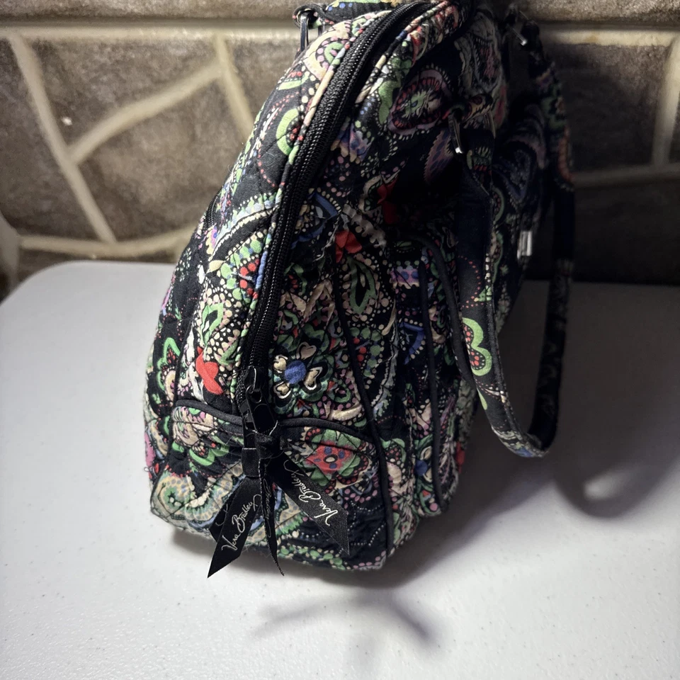 Vera Bradley Kiev Paisley Turnlock 挎包 钱包  — 第 4/4 张图片