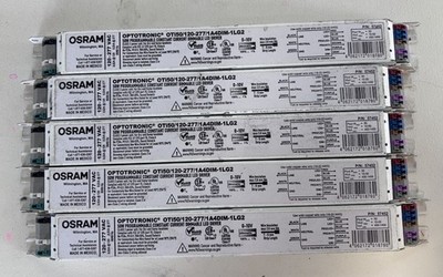 Lot of 5 OSRAM OTi50/120-277/1A4DIM-1LG2 50W LED Drivers 57452