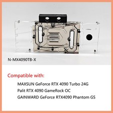 GPU Water Block For MAXSUN GeForce RTX 4090 Turbo 24G/Palit RTX 4090 GameRock OC