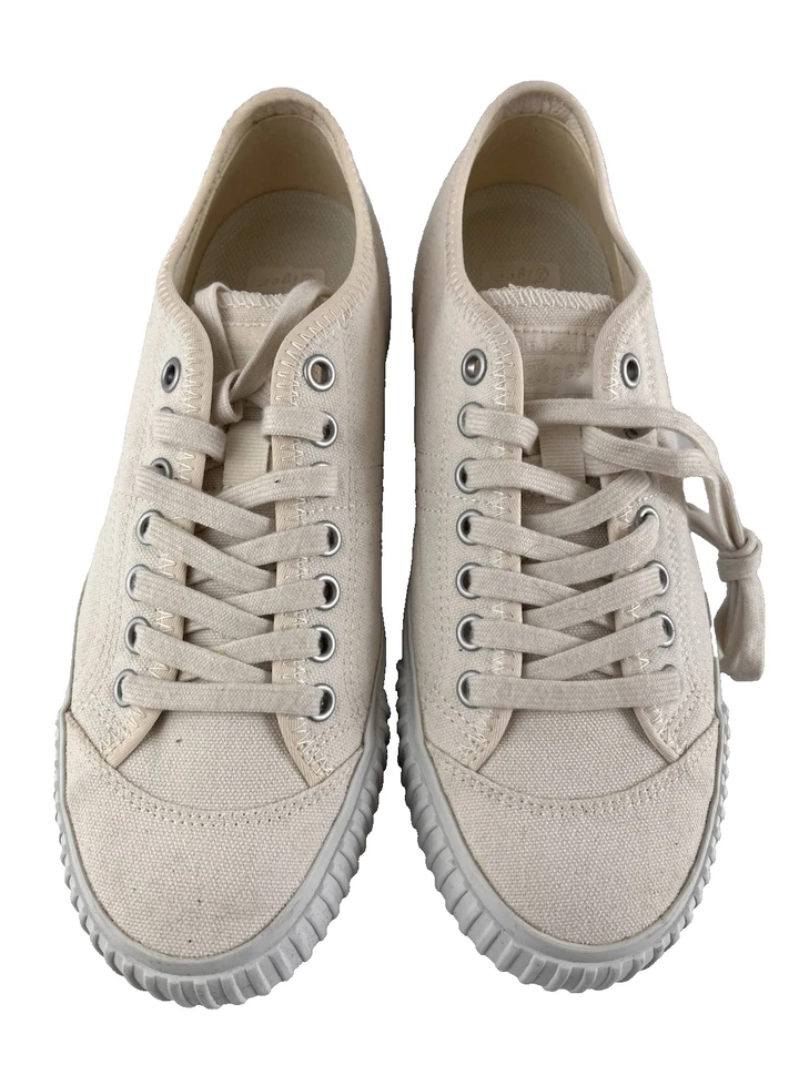 Zapatos informales Ontsinuka Tiger beige claro de lona con cordones para hombre talla 40 EU Foto 3 de 4