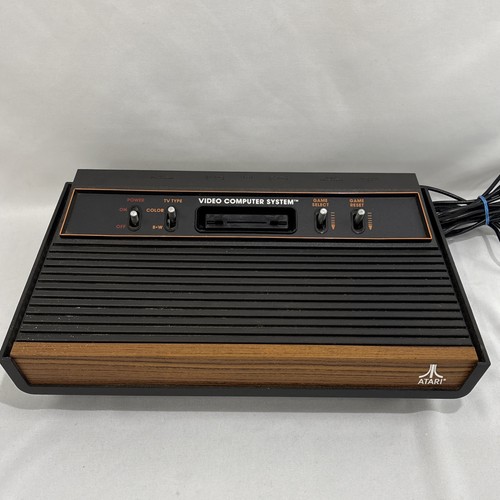 Atari 2600 Tested & Working Bundle with 4 Games + 2 Controllers - Picture 2 of 13