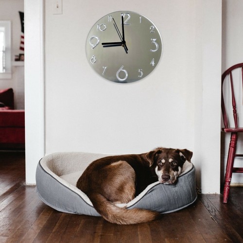 Contemporary Numbers Round Shaped Wall Clocks - Many Colour Options - Picture 2 of 7