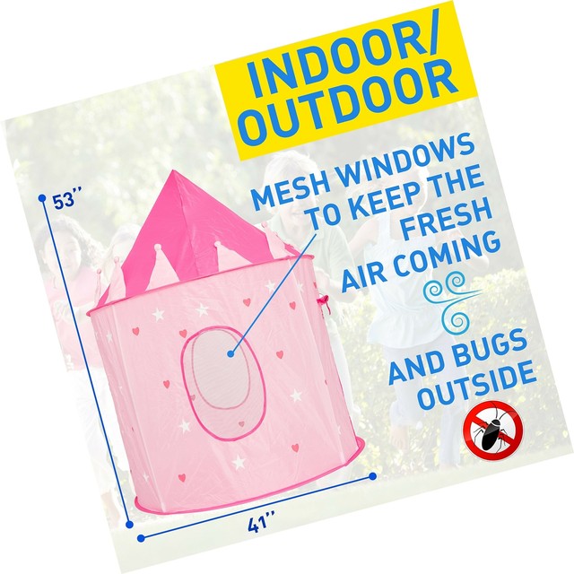 kiddey princess castle play tent