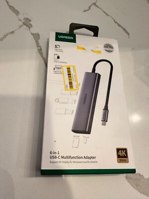 Ugreen USB-C to USB 3.0, HDMI, SD and TF Card Reader Docking Station