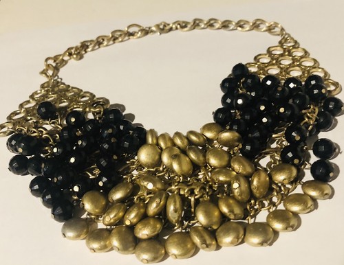 Vintage beaded statement necklace 20” - Picture 3 of 4