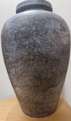 Vulkan Vase Ceramano Umbria Bodenvase Groß W.Germany H=43Cm 106/2 Hans Welling