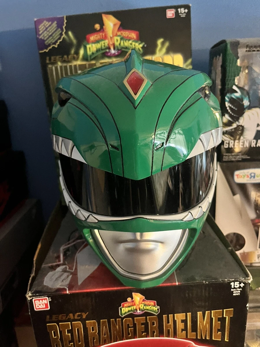 Signed Authentic JDF Cosplay Green Ranger power rangers Helmet eBay