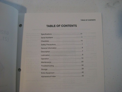 New Case IH 8820 Draper Grain Header Operator's Manual Rac 9-18364 - Picture 5 of 6