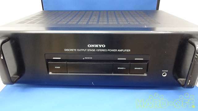 ONKYO Power Amplifier Tube Type M-501 Audio Equipment 1996