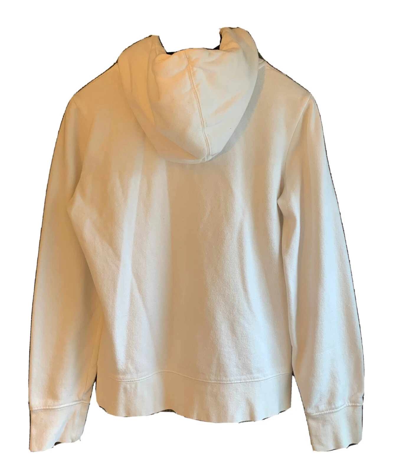 OFF WHITE Felpa con cappuccio The North Face taglia small atletica colore panna