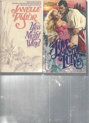 JANELLE TAYLOR - LOVE ME WITH FURY - A LOT OF 2 BOOKS
