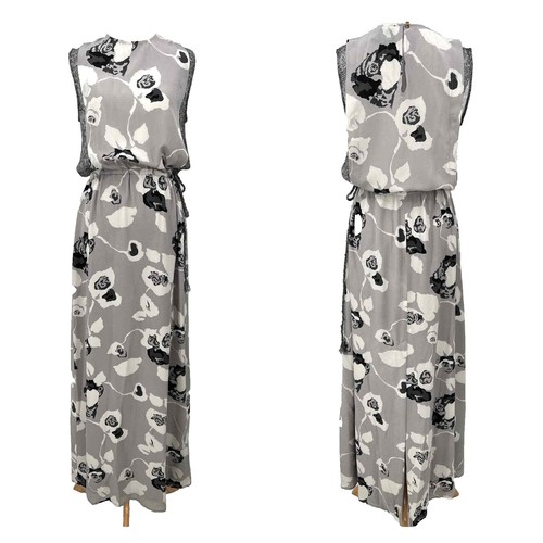 Winter Kate Sleeveless Maxi Dress Womens Size L Multicolor Lined | eBay