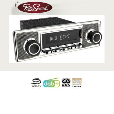 Retrosound RSD-BECKER-1DAB DAB Set Becker Car Radio for Vintage Car And Us-Cars