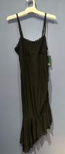 Small Black Dress Wild Fable Women's Sleeveless Mesh, Lined, Adjustable NWT
