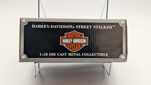 Harley Davidson Street Stalker 1:18 Die Cast Metal Collectible Model Motorcycle - Picture 10 of 11