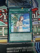 Forbidden Lance - BP03-EN172 - Shatterfoil RARE - 1st Ed - NM
