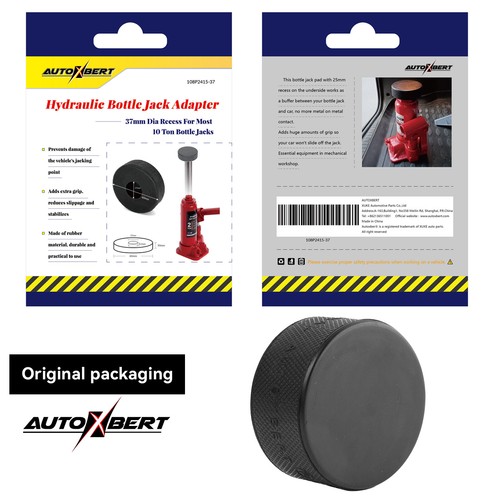 Lift Car Damage Protection Universal For 10 Ton Bottle Jacks Pad Rubber Jack Pad - Picture 4 of 12