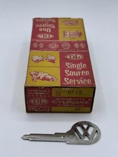 Dominion Lock Co HF19 Volkswagen (1) Uncut Key VW Beetles VDub Blank KEYS ?