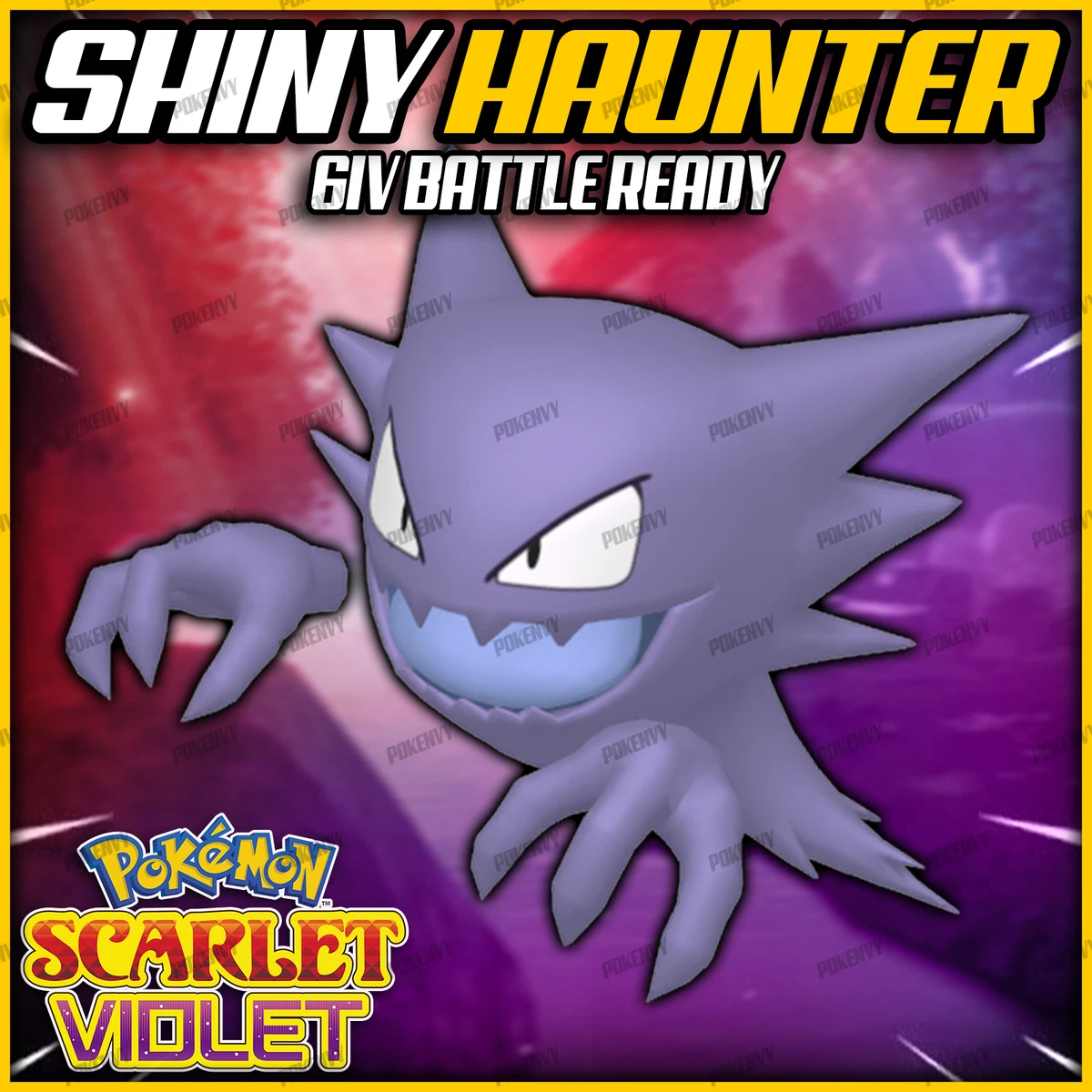 Pokemon Scarlet & Violet Shiny Pokemon 6IV Battle Ready!!